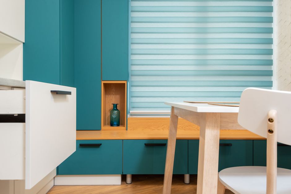 Modern brass kitchen cabinet handles and fixtures